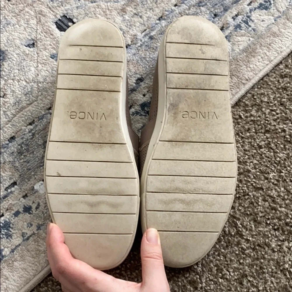 Vince Blair slip-on taupe beige sneakers - Picture 8 of 15